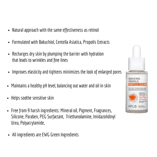 Bakuchiol Propolis Serum