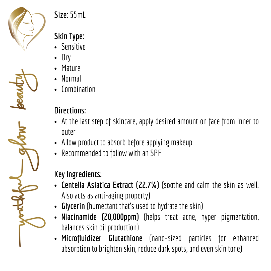 Glutathione Niacinamide Cream for Radiance 