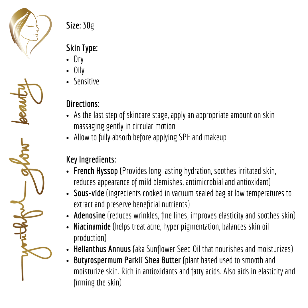 Hyssop Fume Balm for Dry Skin