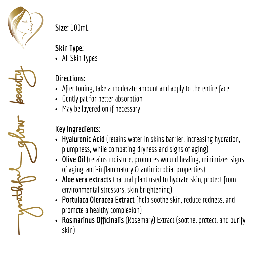 Hyaluronic Acid Gel Moisturizer 