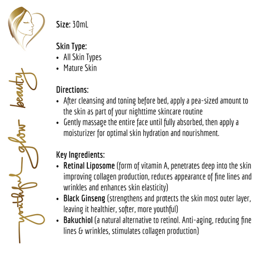 K-Secret - Seoul 1988 Serum: Retinal Liposome 2%+ Black Ginseng