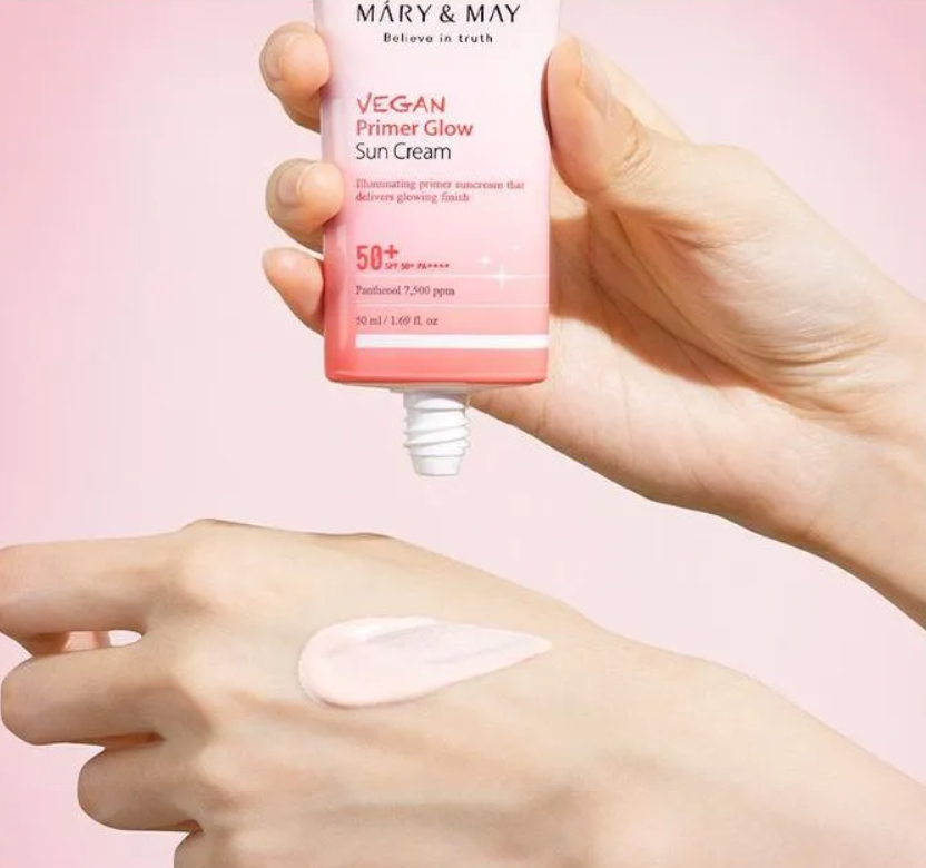 Mary & May - Vegan Primer Glow Sun Cream