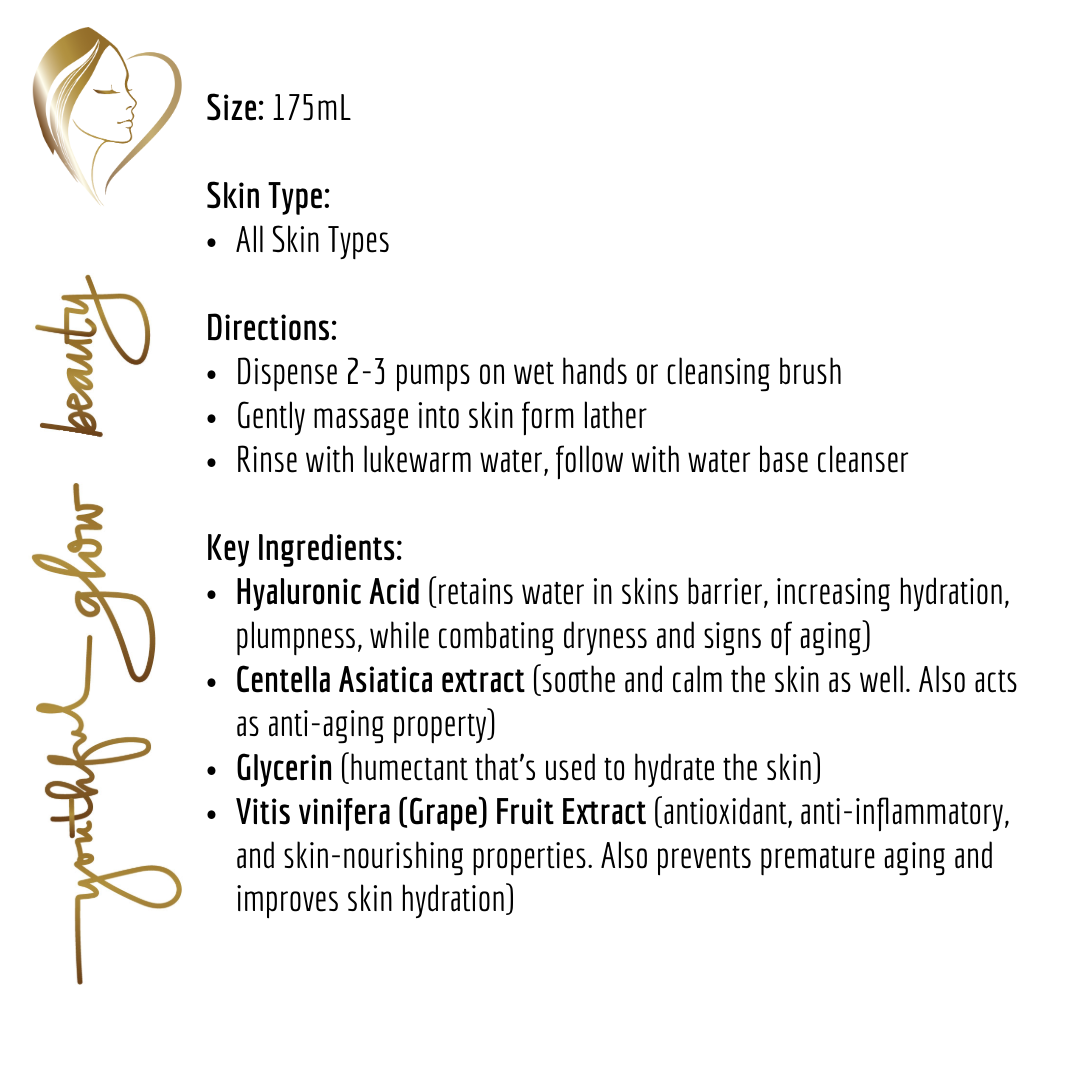 Hydrating Facial Cleanser for Sensitive Skin 