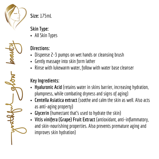 Hydrating Facial Cleanser for Sensitive Skin 