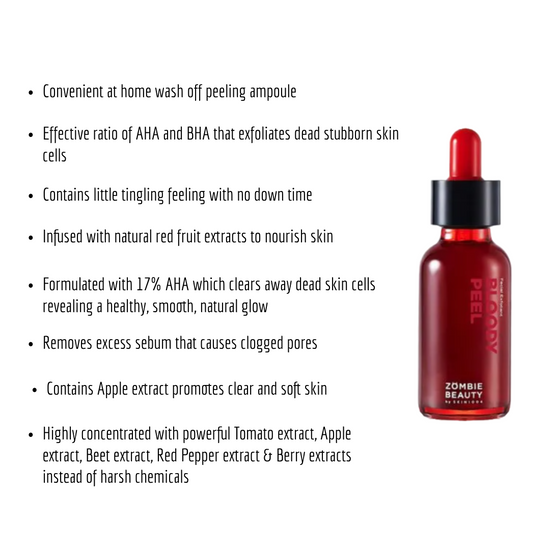 Zombie Beauty Bloody Peel