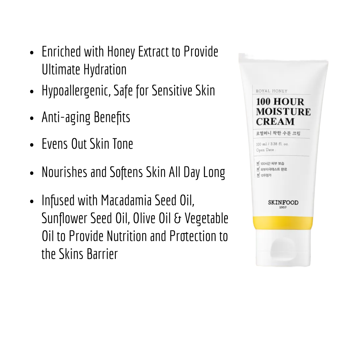 SKINFOOD- 100HR Royal Honey Moisture Cream