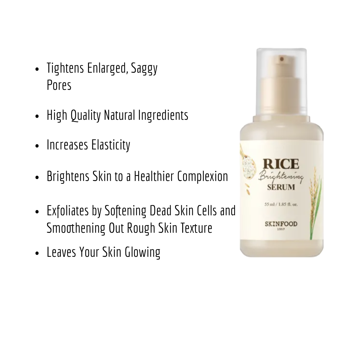 Rice Brightening Serum for Clear Skin