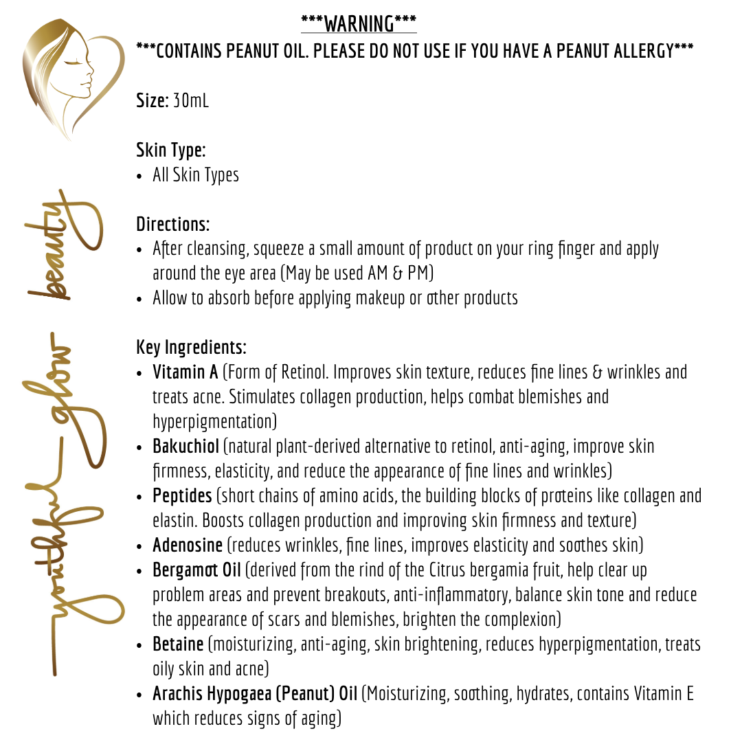 Firming Eye Cream with Bakuchiol & Vitamin A