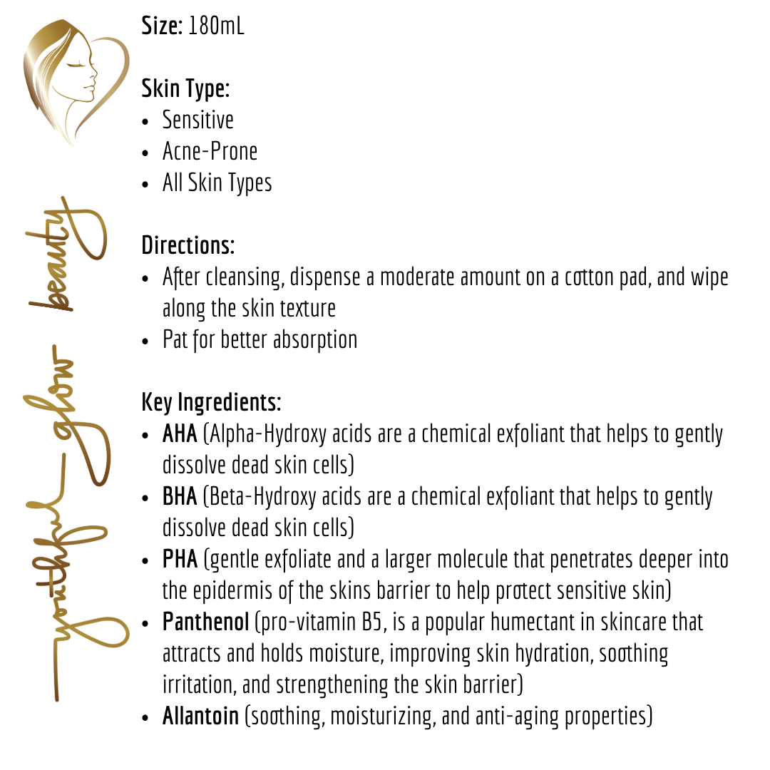 Clear Skin Toner for Acne