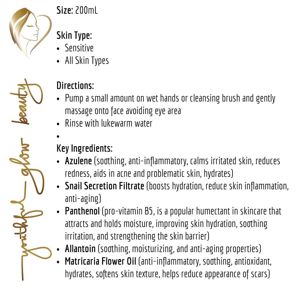 Gentle Snail Azulene Cleanser