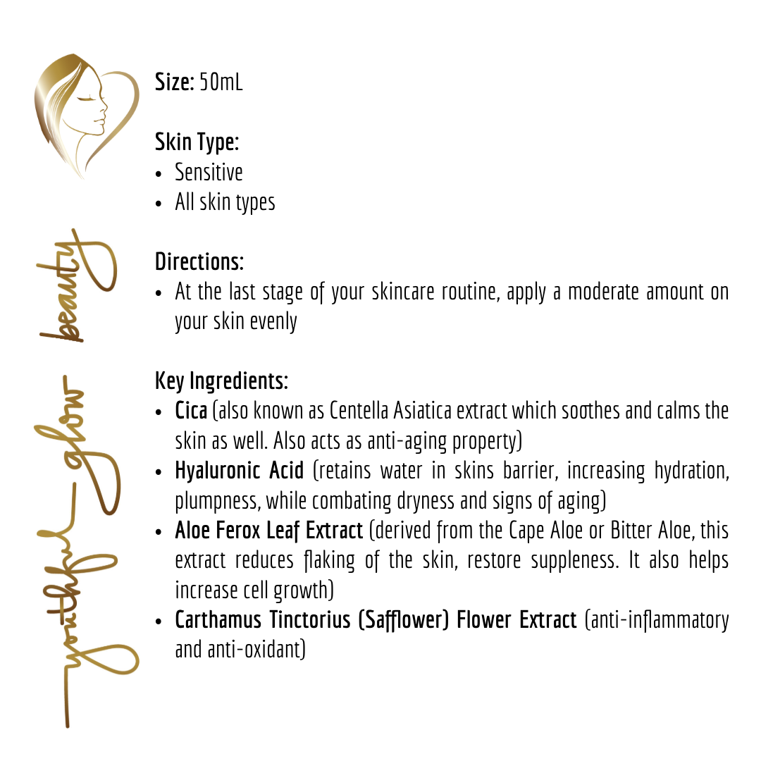 Cica Sun Serum SPF50+ – Soothing UV Protection