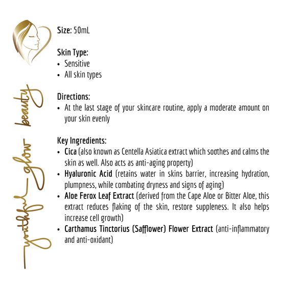 Cica Sun Serum SPF50+ – Soothing UV Protection