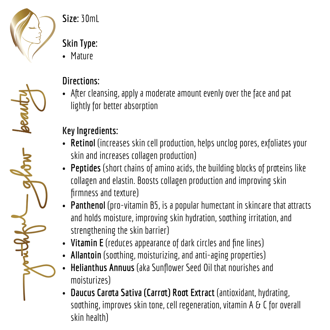 Retinol Tightening Serum for Firm Skin