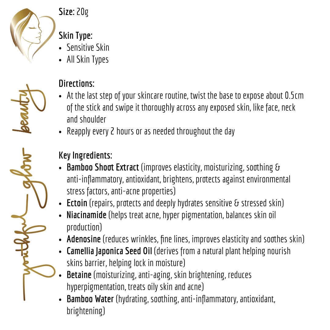 Bamboo Sun Stick SPF50