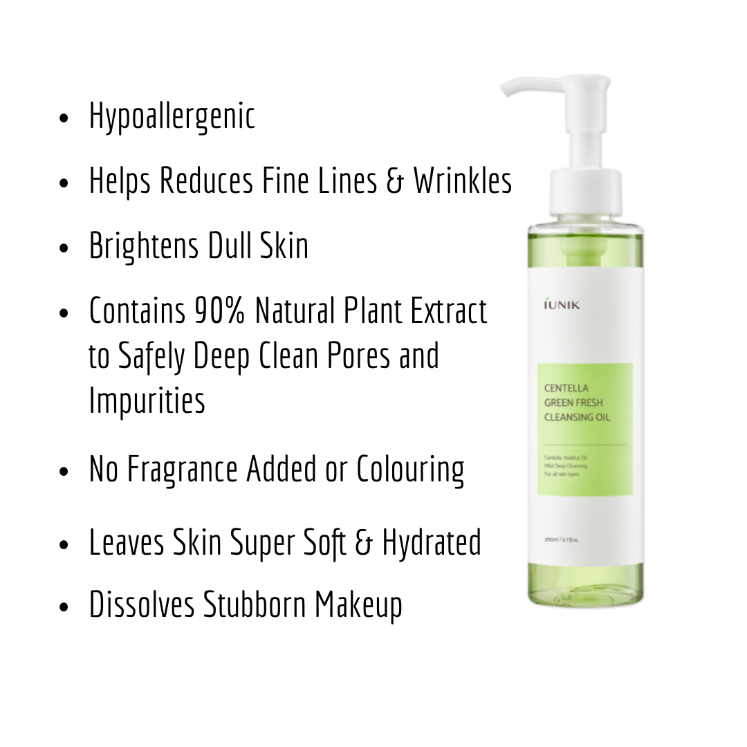 iUNIK - Centella Green Fresh Cleansing Oil