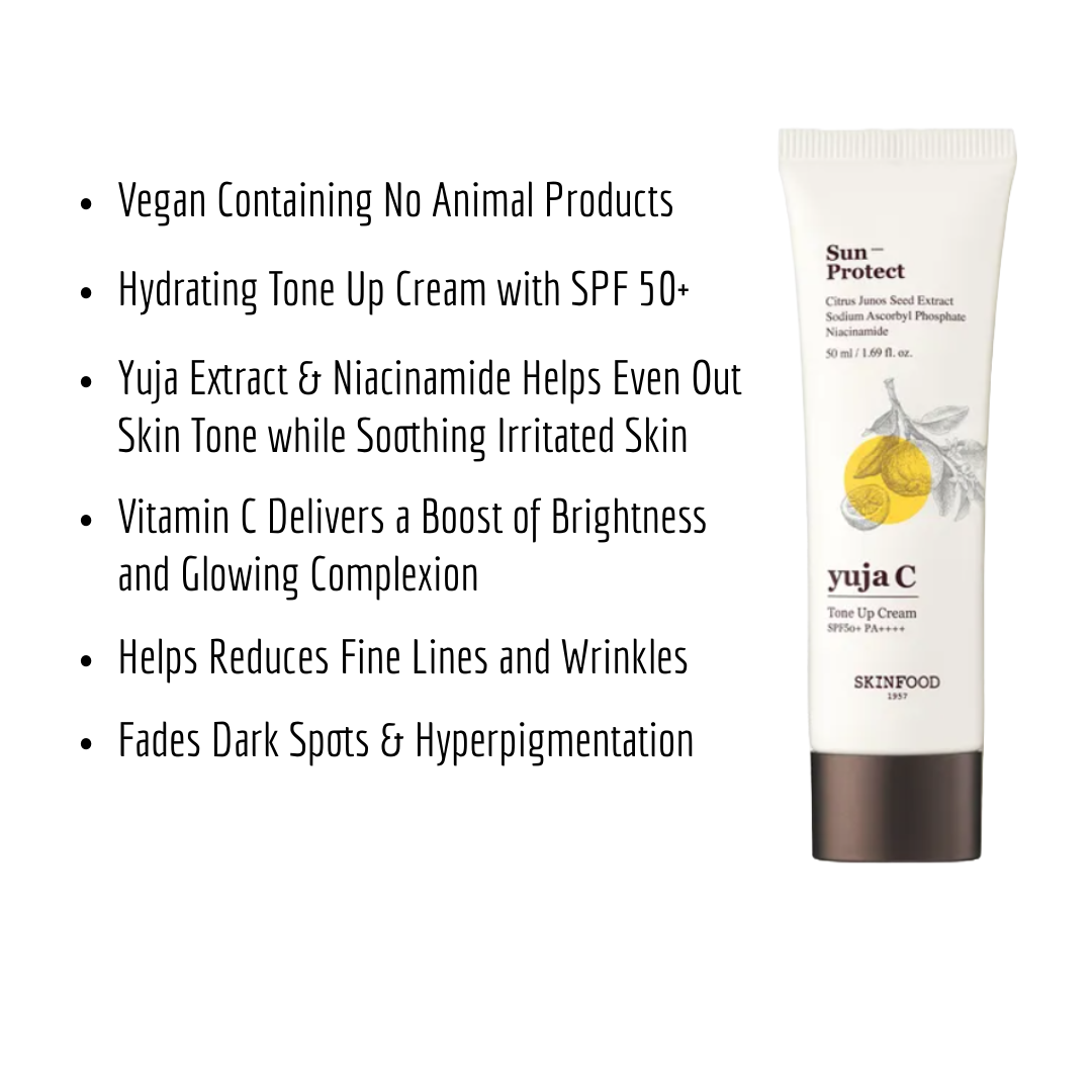 Yuja Tone Up Cream SPF50 + – Brighten & Protect
