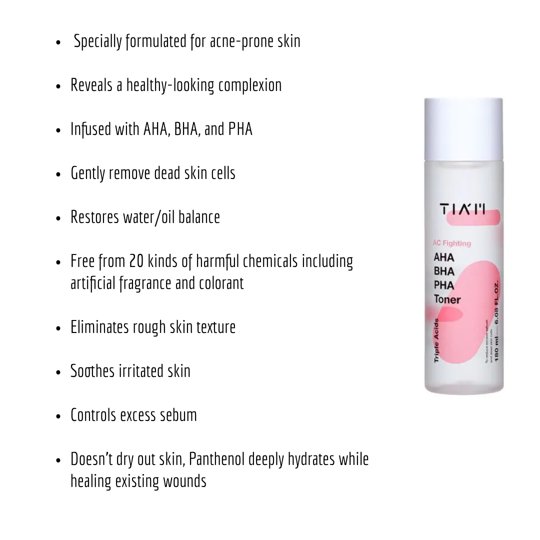 Clear Skin Toner for Acne