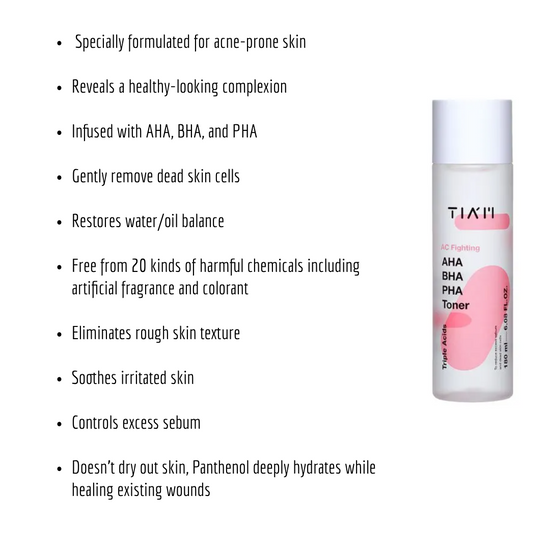 Clear Skin Toner for Acne